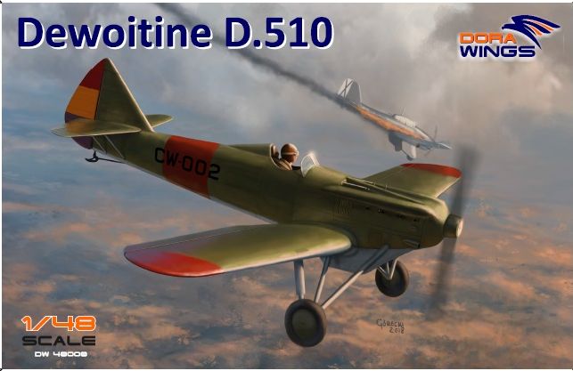 DW48008 Dewoitine D.510 Spanish civil war